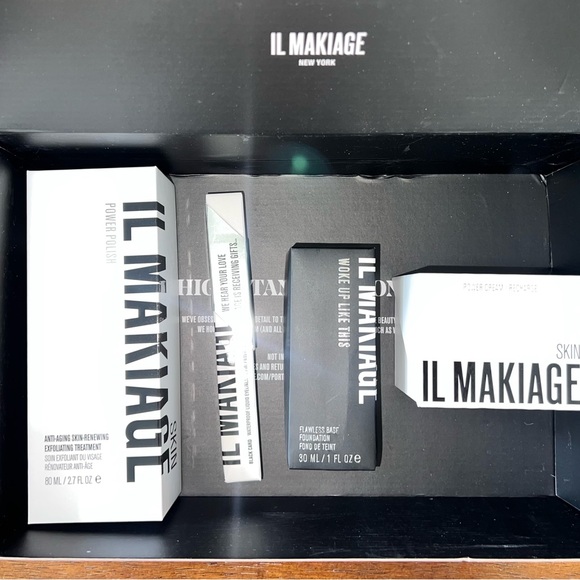 IL Makiage Makeup Bundle NEW – Foundation, Power Polish, Primer, Eyeliner - Picture 1 of 10